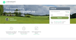 Desktop Screenshot of motormetropolen.se