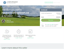 Tablet Screenshot of motormetropolen.se